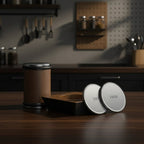 Rolling Knife Sharpener with diamond grinder and wood base — product image 1