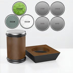 Rolling Knife Sharpener with diamond grinder and wood base — product image 4