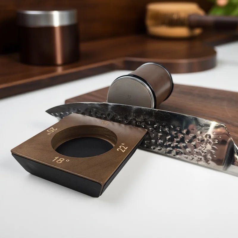 Rolling Knife Sharpener with diamond grinder and wood base — product image 8