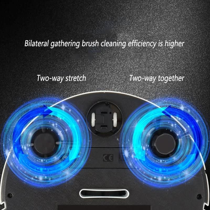 Robot Vacuum Cleaner | Smart Floor Cleaning, Compact Low Profile, Black — product image 4