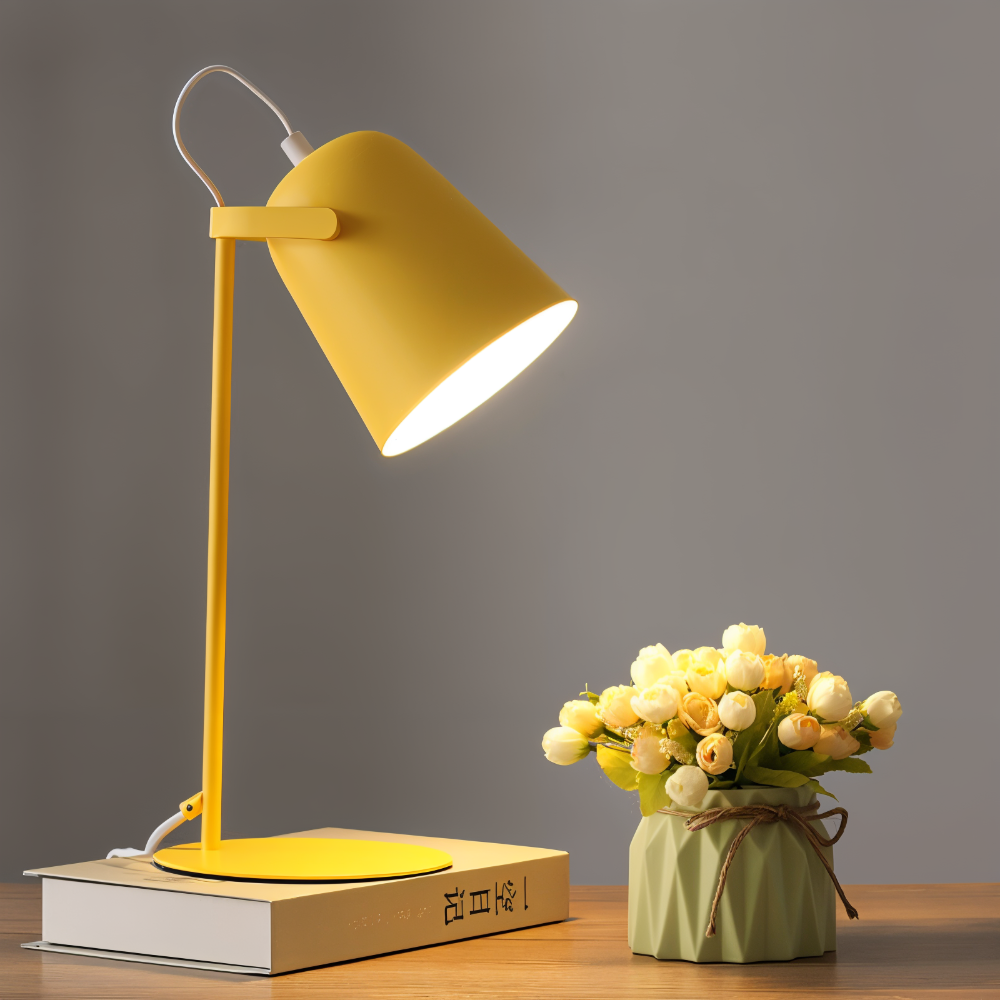 Rotating Macaron Desk Lamp | Adjustable Eye Friendly Reading Light image 6