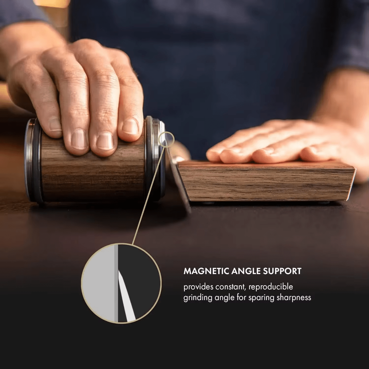Rolling Knife Sharpener with diamond and ceramic system — product image 3