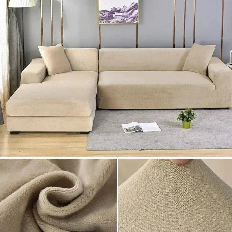 Sofa Cover | Stretch Velvet, Twenty Colors — product image 16