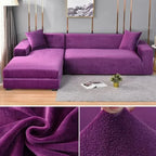 Sofa Cover | Stretch Velvet, Twenty Colors — product image 4