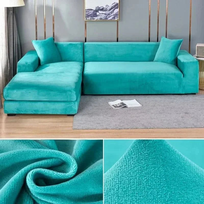 Sofa Cover | Stretch Velvet, Twenty Colors — product image 14