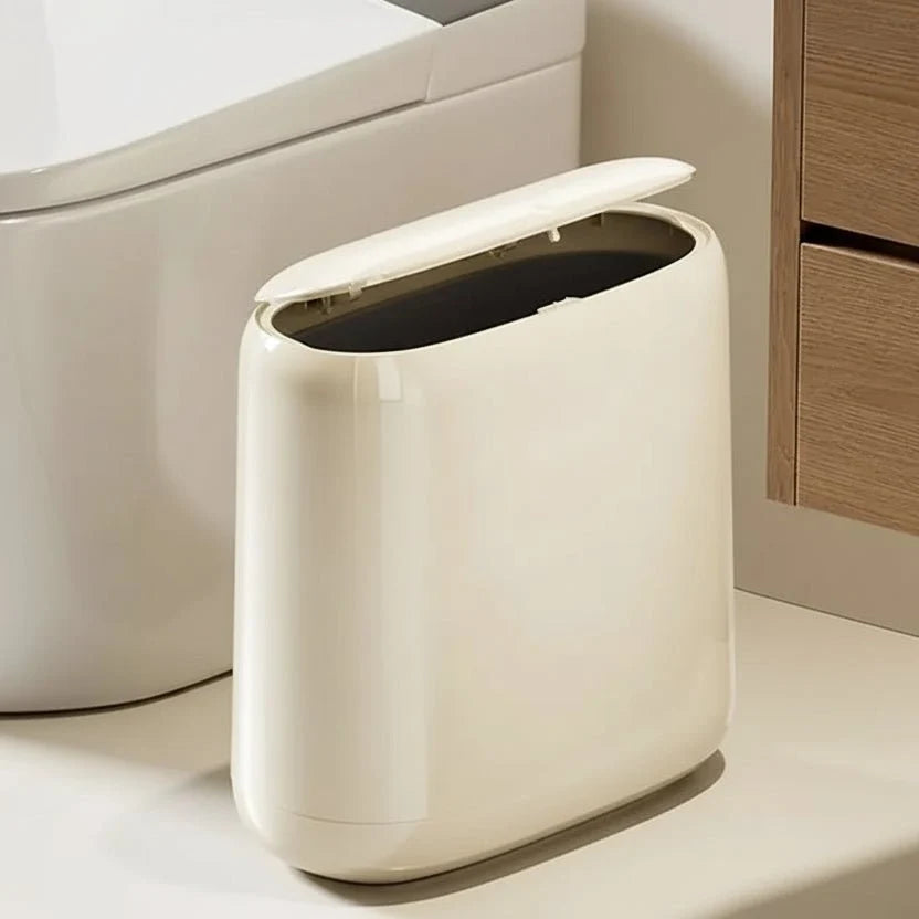 Slim Trash Can | Narrow-Space Household Waste Bin - Trash Can product view 1