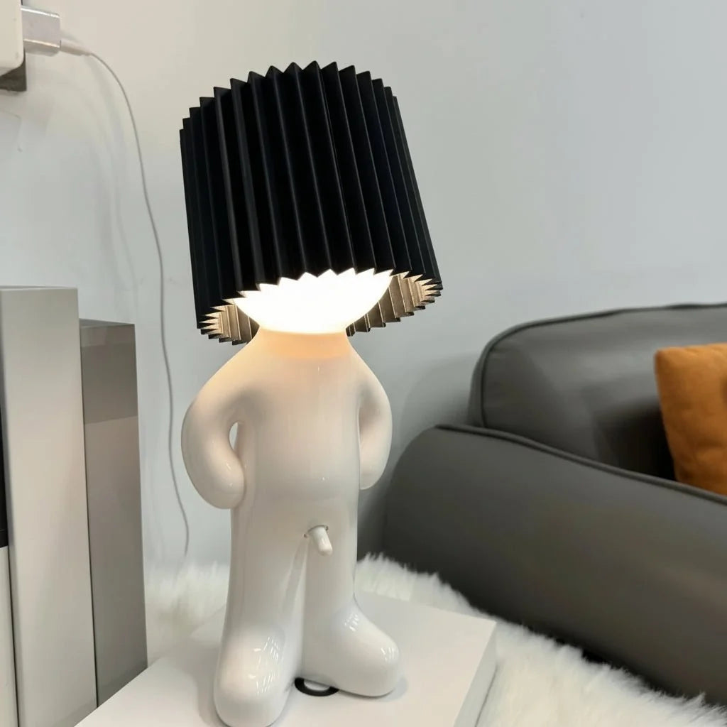 Playful LED Table Lamp | Cheerful Wavy Accent Light - Table Lamp product view 15