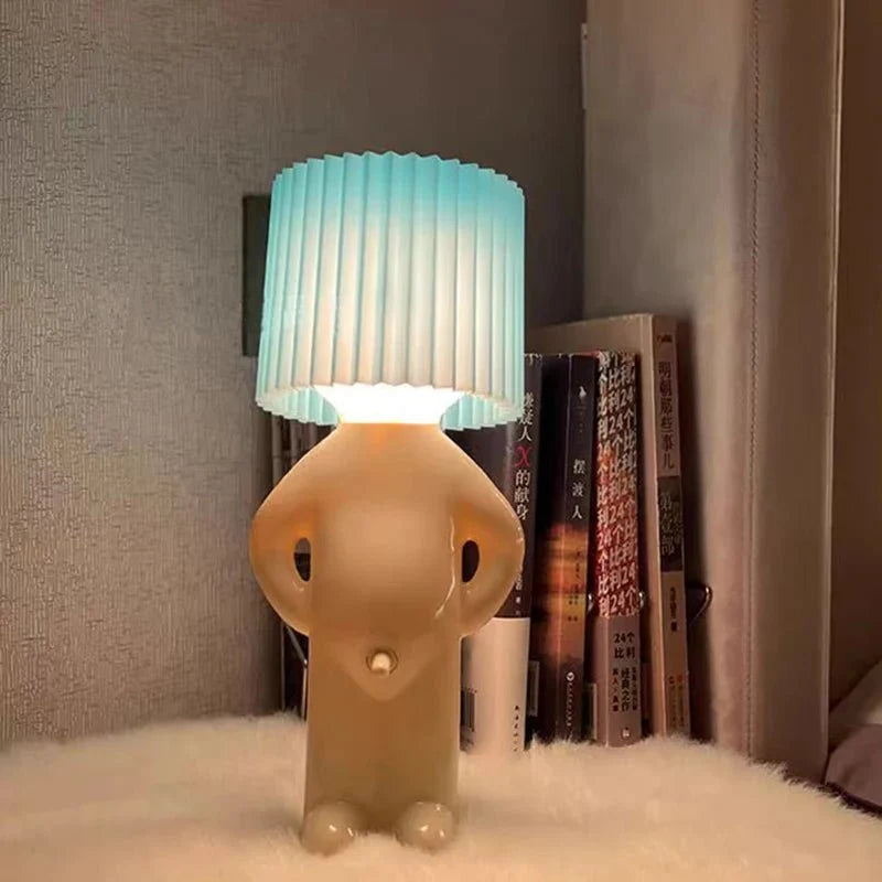 Playful LED Table Lamp | Cheerful Wavy Accent Light - Table Lamp product view 8