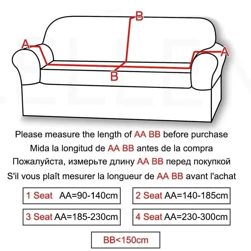 Sofa Cover | Stretch Velvet, Twenty Colors — product image 25