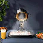 Desktop Smoke Air Purifier | Compact Filtration, Quiet Design, White Finish