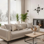 Cotton-Linen Sofa Cover with non-slip quilted protection — product image 1