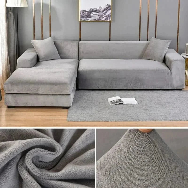 Sofa Cover | Stretch Velvet, Twenty Colors — product image 11