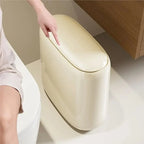 Slim Trash Can | Narrow-Space Household Waste Bin - Trash Can product view 2
