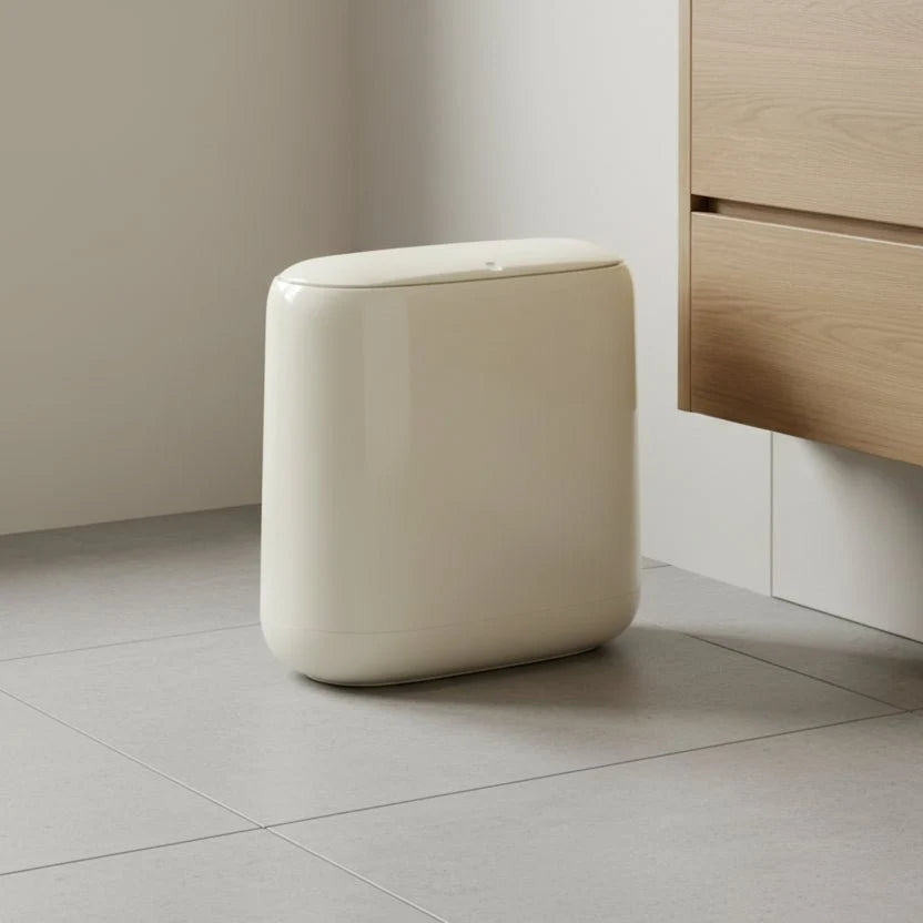 Slim Trash Can | Narrow-Space Household Waste Bin - Trash Can product view 5