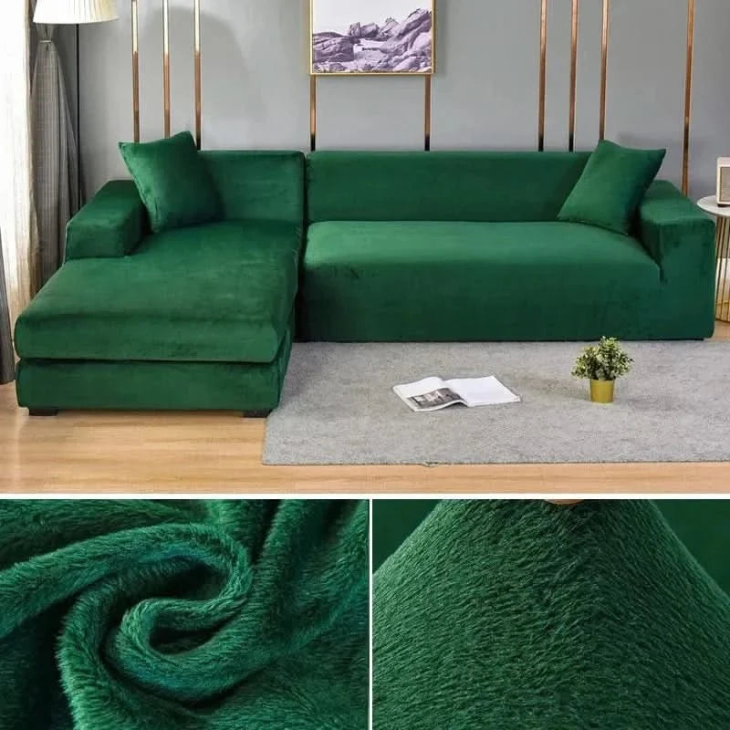 Sofa Cover | Stretch Velvet, Twenty Colors — product image 10
