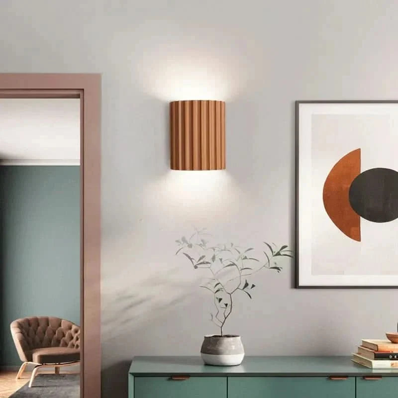 Resin Wall Light | Minimalist Integrated LED Fixture - Wall Light product view 5