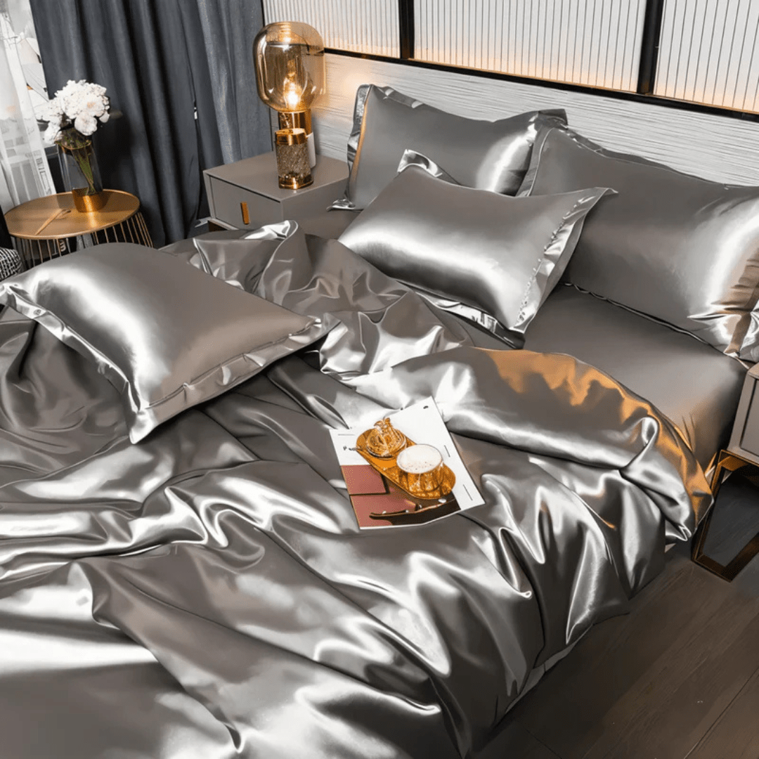 Satin-look bedding set color view 2