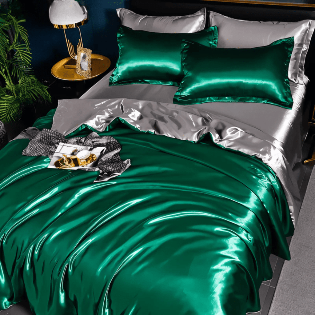 Satin-look bedding set color view 11