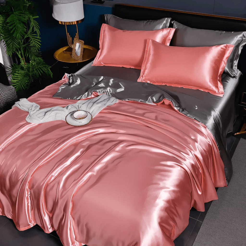 Satin-look bedding set color view 12