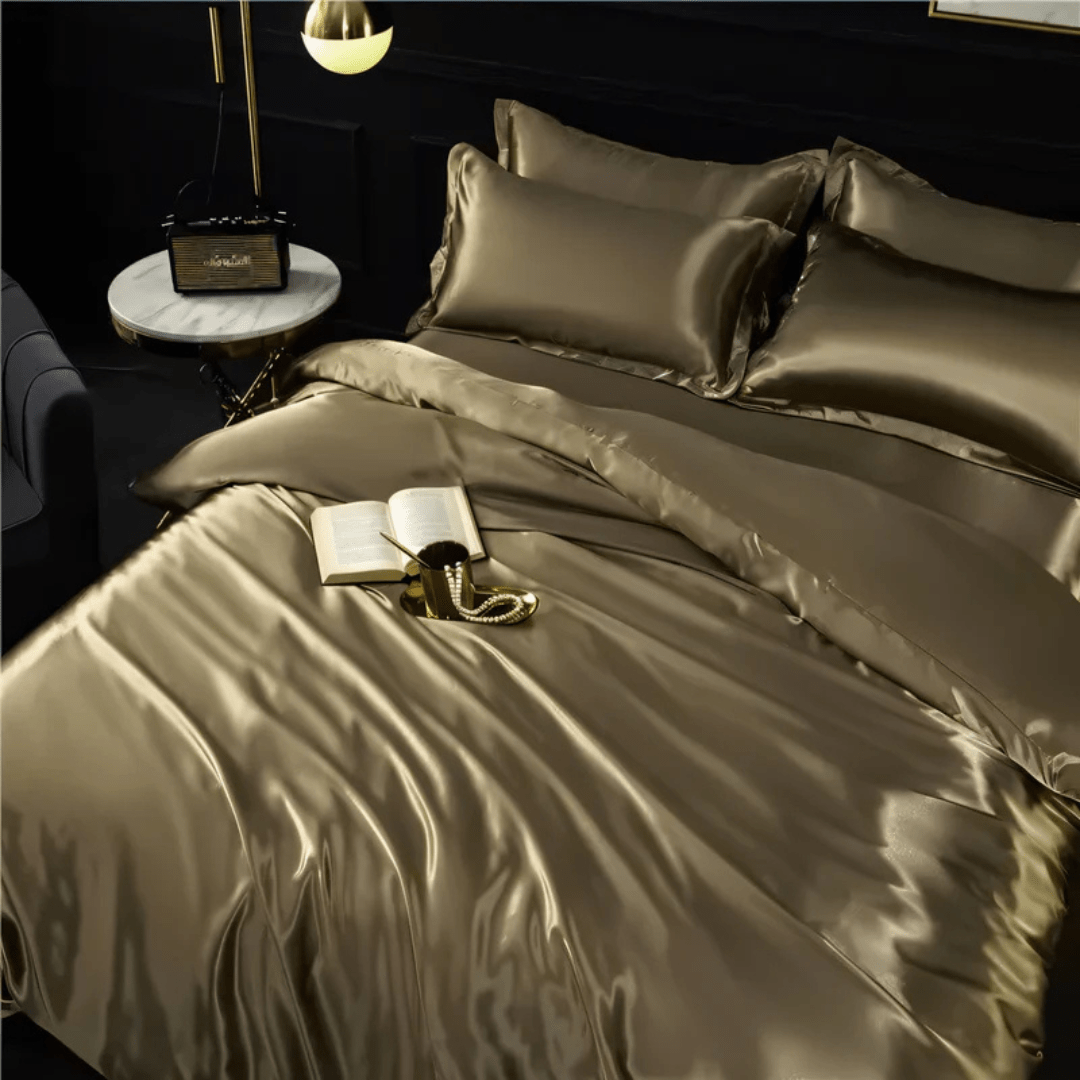 Satin-look bedding set color view 13