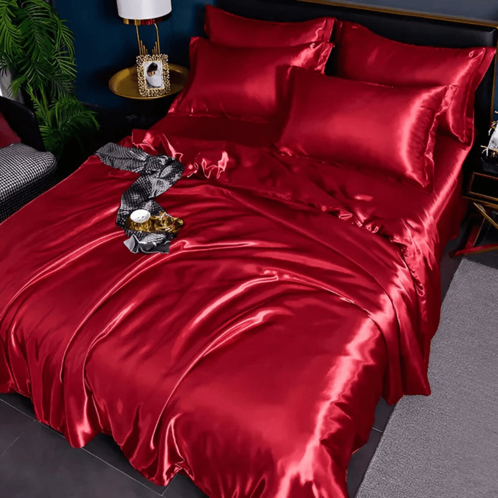 Satin-look bedding set color view 3
