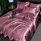 Satin-look bedding set color view 5