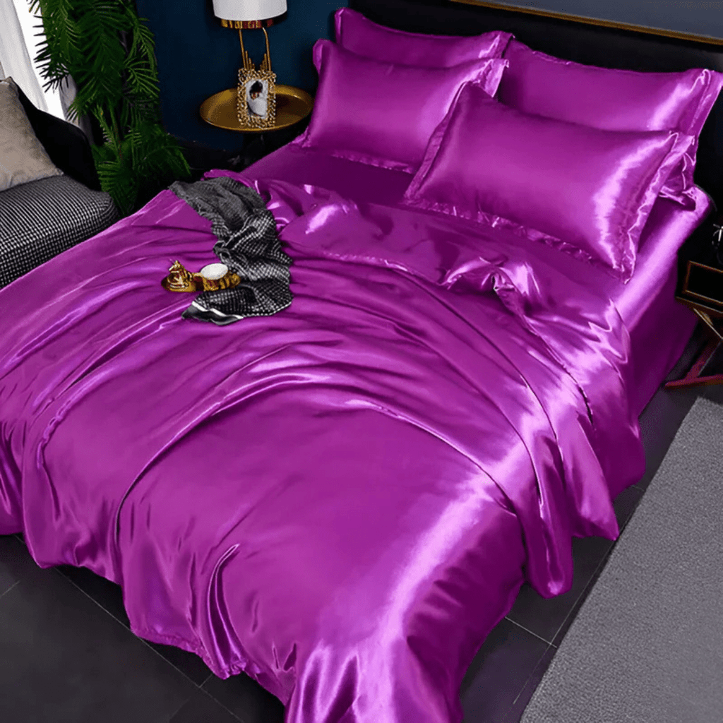 Satin-look bedding set color view 10