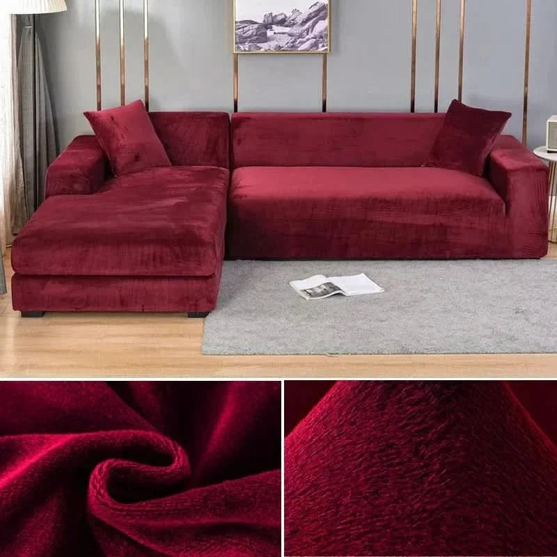 Sofa Cover | Stretch Velvet, Twenty Colors — product image 19