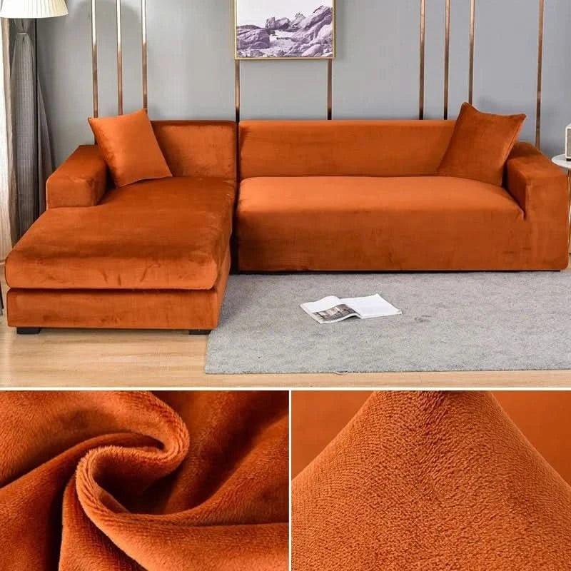 Sofa Cover | Stretch Velvet, Twenty Colors — product image 18
