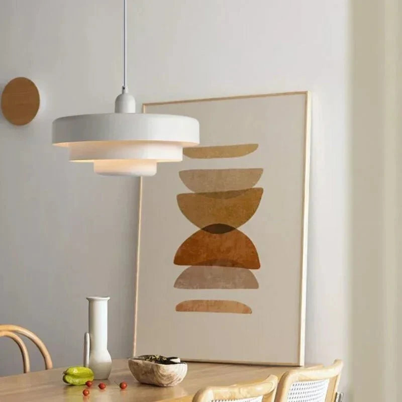 Three-Tier Pendant Light with macaron metal fixture — product image 4