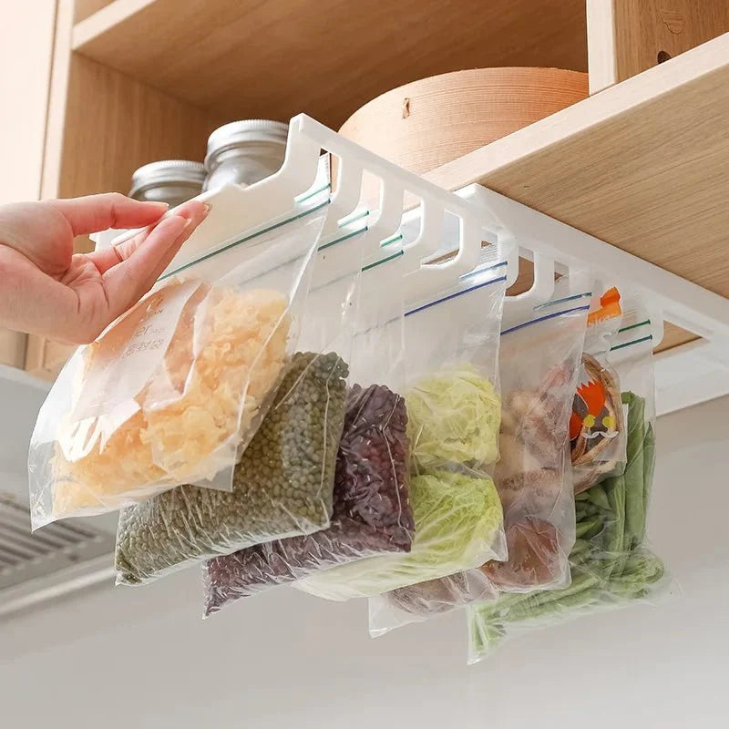 Refrigerator Drawer Organizer - Space-Saving Food Storage Rack - product image 3