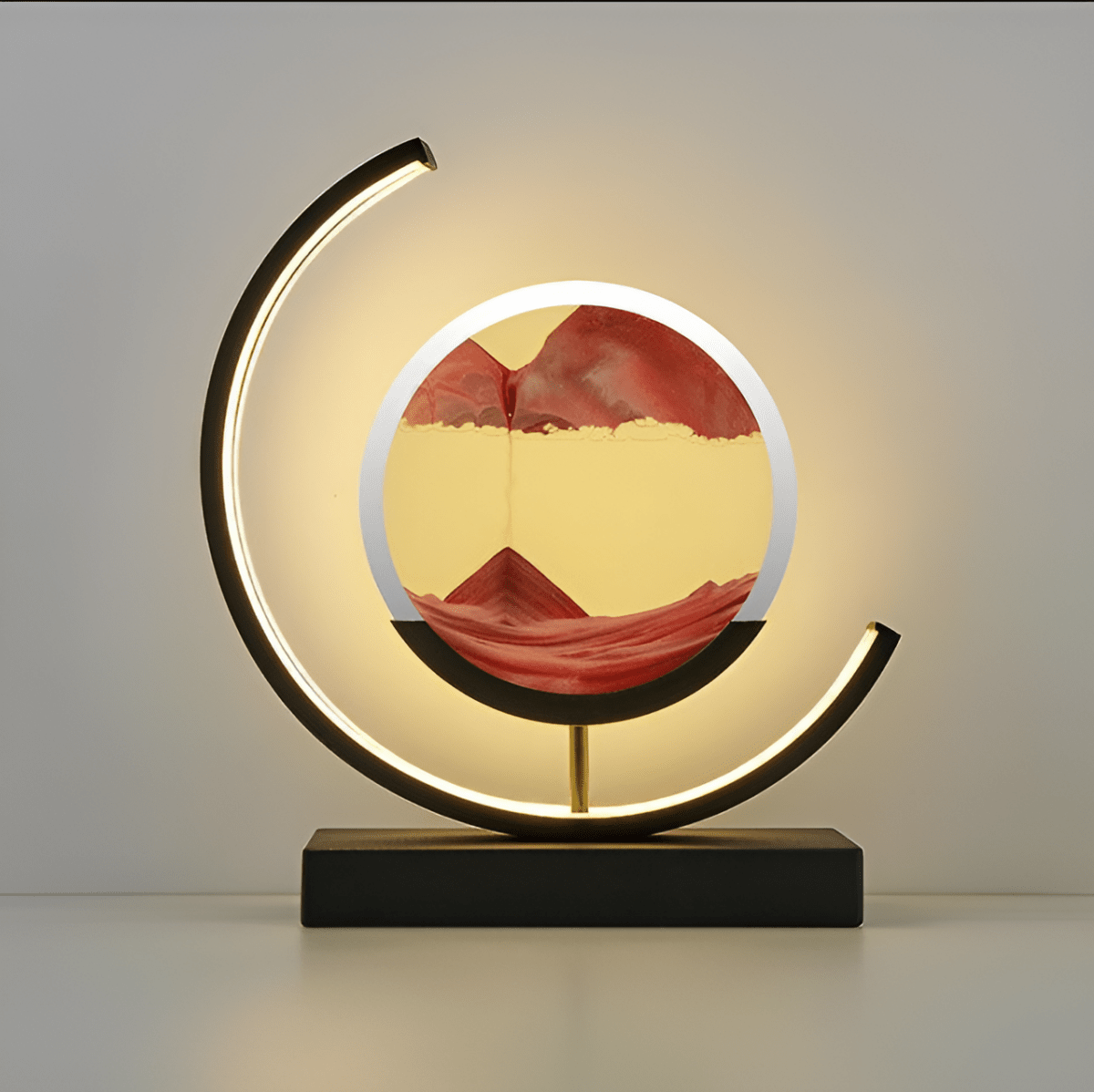 Sand Art Table Lamp | Dimmable Ambient Motion Light - Table Lamp product view 1