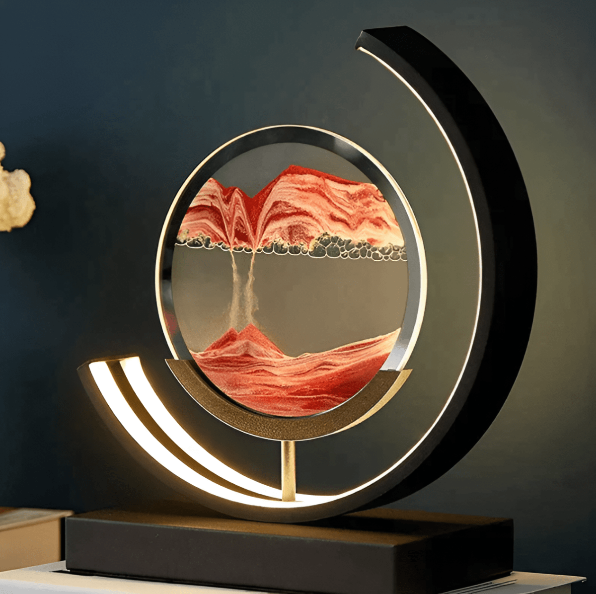 Sand Art Table Lamp | Dimmable Ambient Motion Light - Table Lamp product view 2