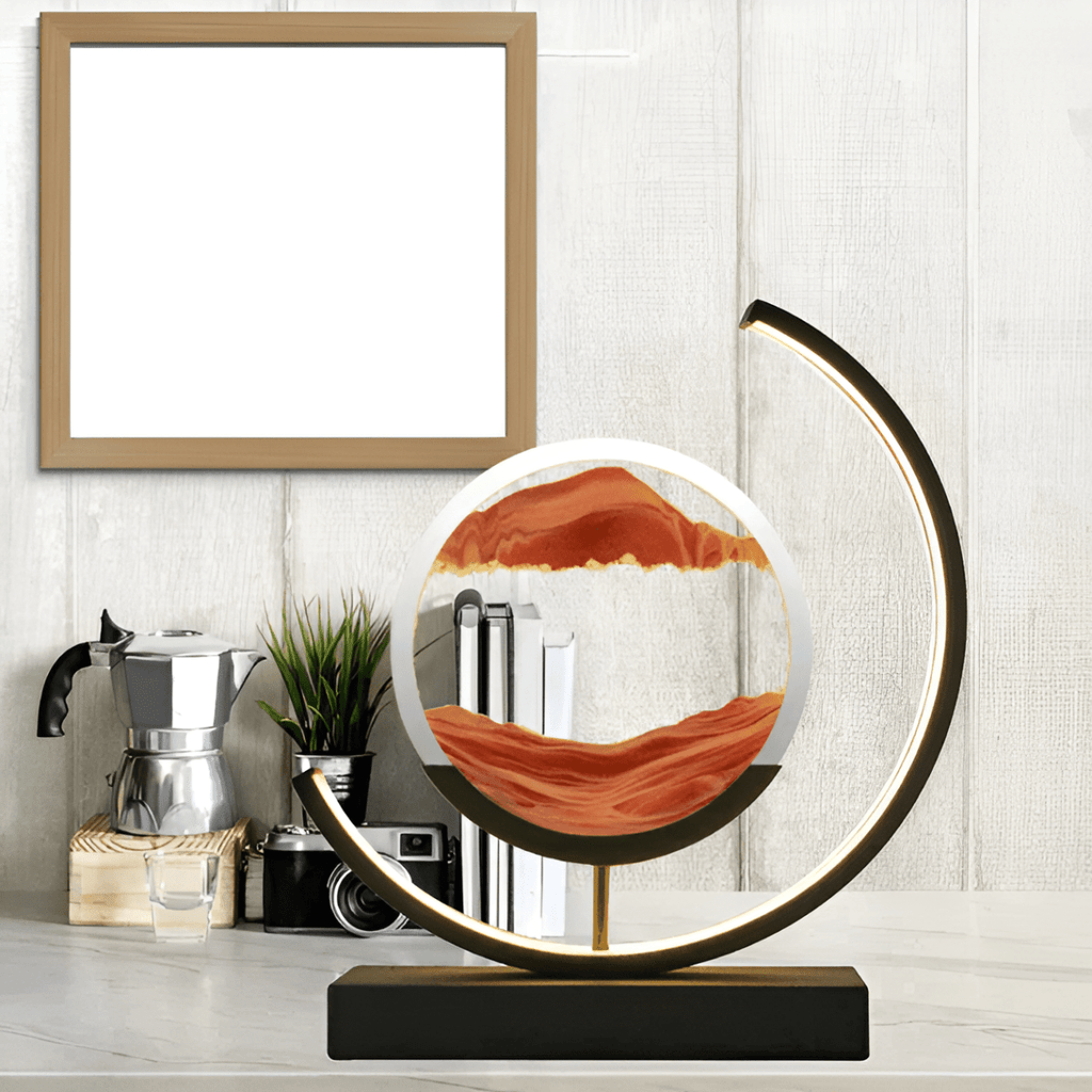 Sand Art Table Lamp | Dimmable Ambient Motion Light - Table Lamp product view 5