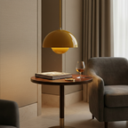 Scandinavian Color Dome Chandelier | Dimmable Metal Pendant Light image 1