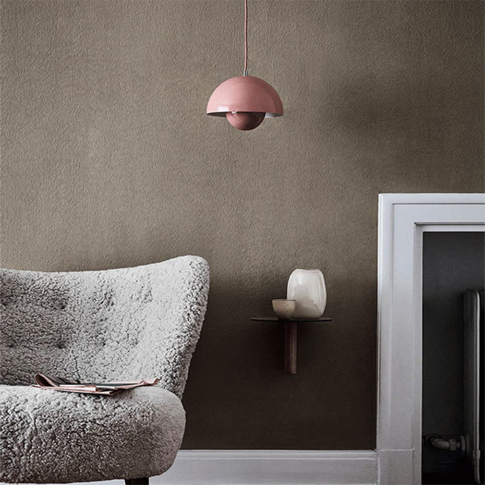 Scandinavian Color Dome Chandelier | Dimmable Metal Pendant Light image 10