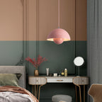 Scandinavian Color Dome Chandelier | Dimmable Metal Pendant Light image 11