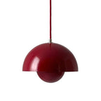 Scandinavian Color Dome Chandelier | Dimmable Metal Pendant Light image 16