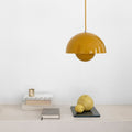 Scandinavian Color Dome Chandelier | Dimmable Metal Pendant Light image 4