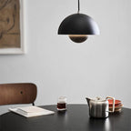 Scandinavian Color Dome Chandelier | Dimmable Metal Pendant Light image 6