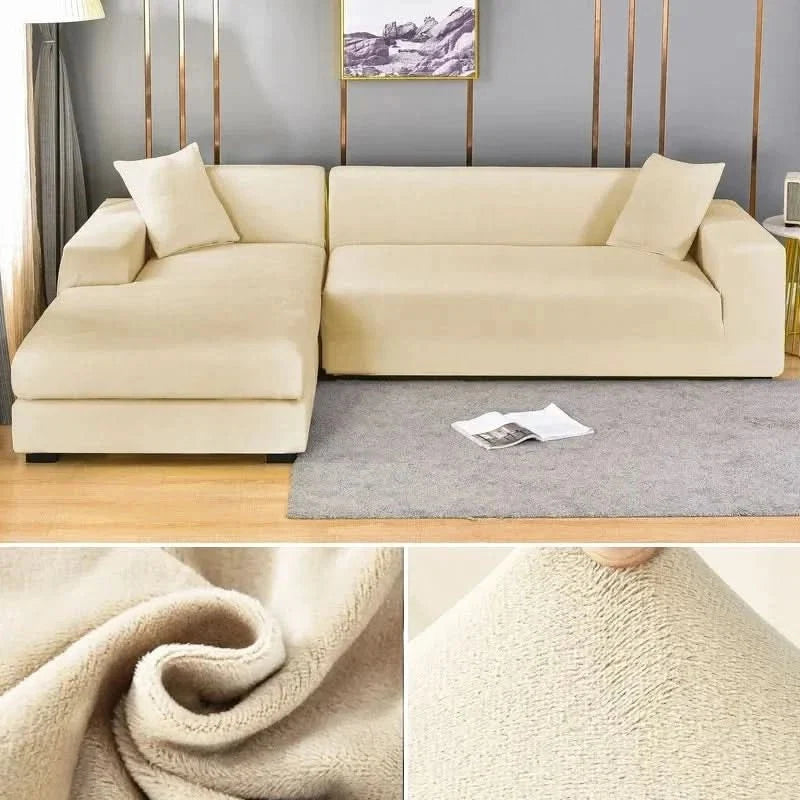 Sofa Cover | Stretch Velvet, Twenty Colors — product image 8