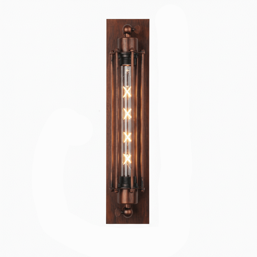 Vintage LED Wall Sconce | Classic Shade, Metal Construction, Choice of Finish 3