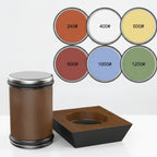 Rolling Knife Sharpener with diamond grinder and wood base — product image 13