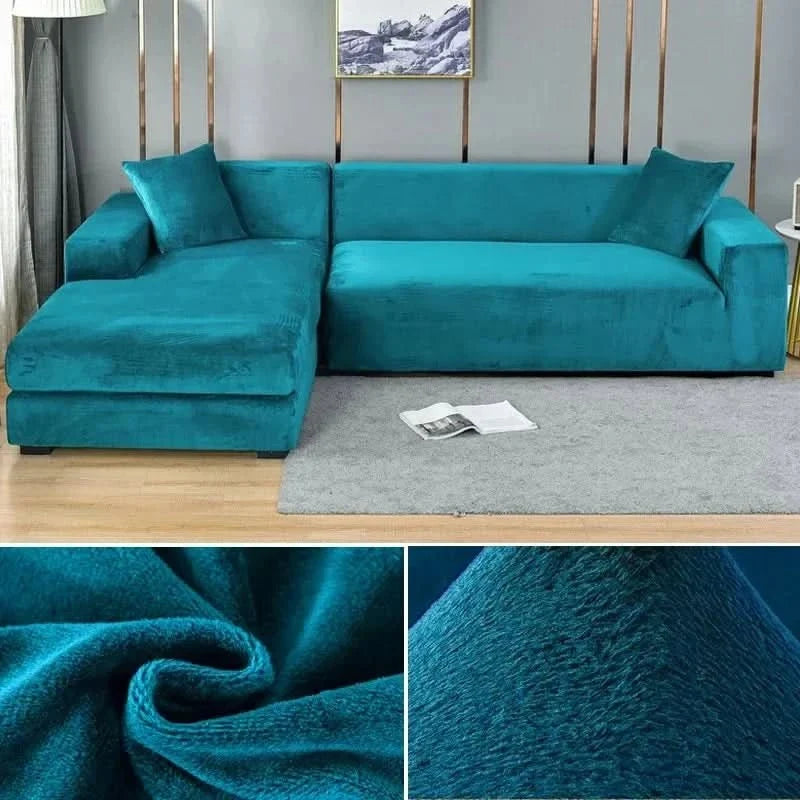 Sofa Cover | Stretch Velvet, Twenty Colors — product image 15