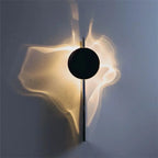 Rotatable LED Wall Light - Ribbed Stainless Steel Fixture - product image 9