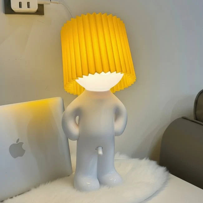Playful LED Table Lamp | Cheerful Wavy Accent Light - Table Lamp product view 13