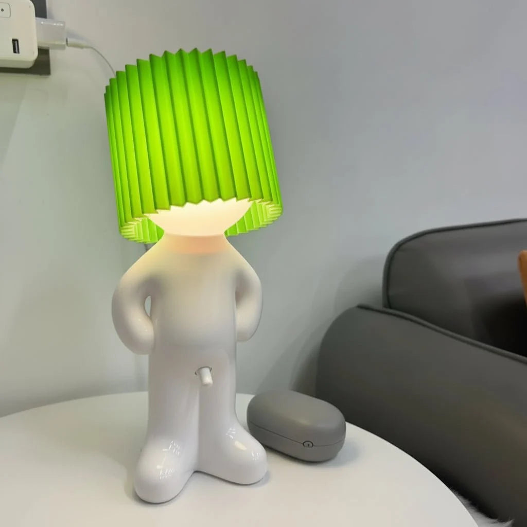 Playful LED Table Lamp | Cheerful Wavy Accent Light - Table Lamp product view 10