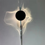 Rotatable LED Wall Light - Ribbed Stainless Steel Fixture - product image 10