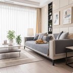 Cotton-Linen Sofa Cover with non-slip quilted protection — product image 5