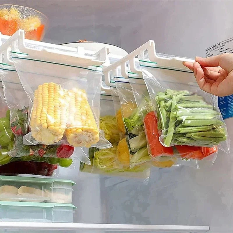 Refrigerator Drawer Organizer - Space-Saving Food Storage Rack - product image 5